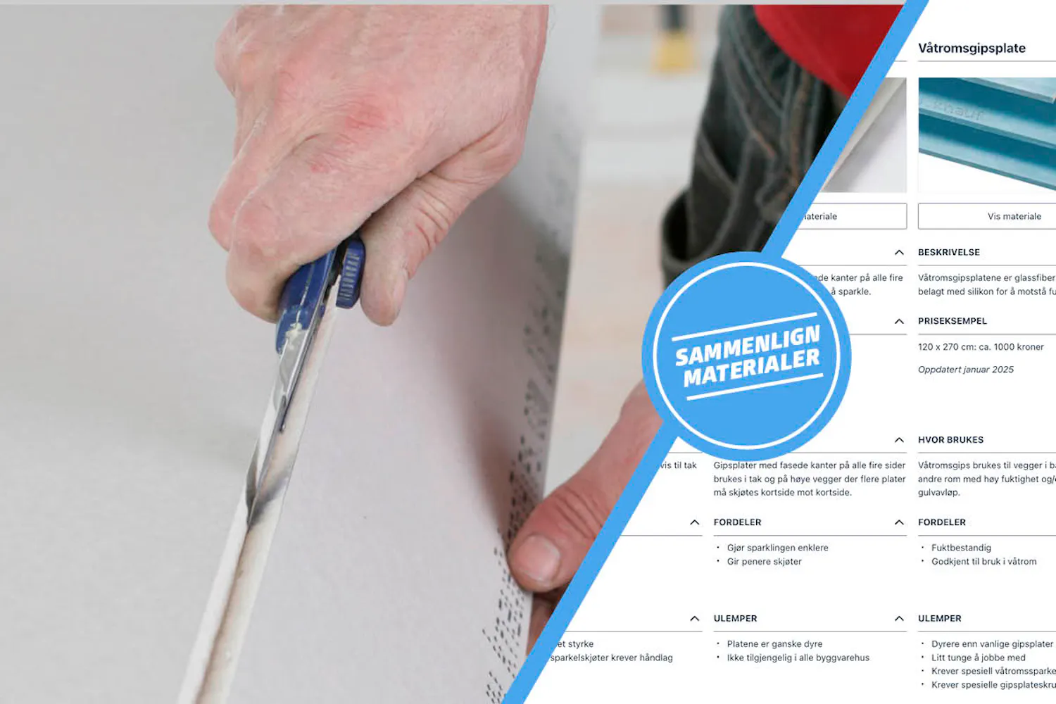 Gipsplater Gipsplater